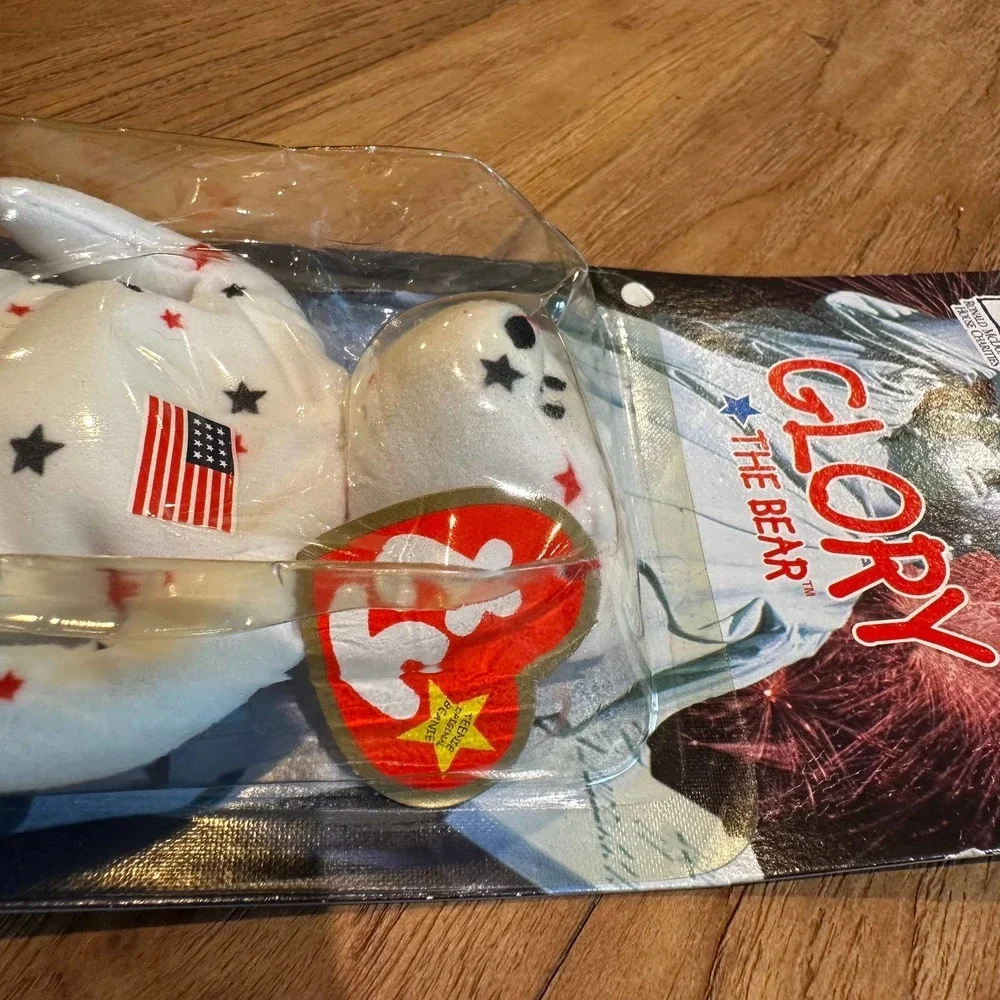 Ty Beanie Babies Glory Bear America Ronald McDonald Collectible‎ Vintage Stuffed